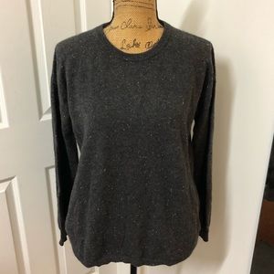 🖤 NWT Cashmere sweater charcoal gray with pockets
